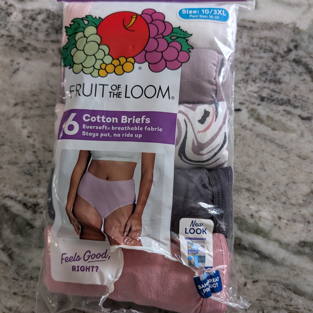 Fruit of the Loom Assorted Cotton Panties